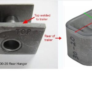 HANGER REAR 1.75 x .91HC Correct TT Number 9000611